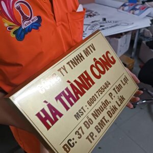 Biển Công Ty Inox