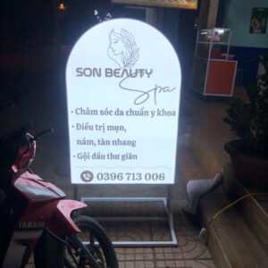 Bảng hiệu hộp đèn Son Beauty Spa